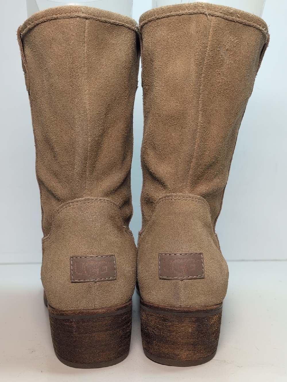 UGG Rioni western inspired mid calf suede boots women's size 9 EU 40 - Picture 4 of 14